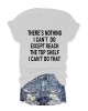 Graphic Letter Print T-Shirt | Casual Summer Tee for