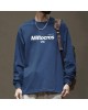 Heavyweight Cotton Tee for Men - Oversized Streetwear Fit, Soft Pure Cotton Long Sleeve T-Shirt, Trendy Casual