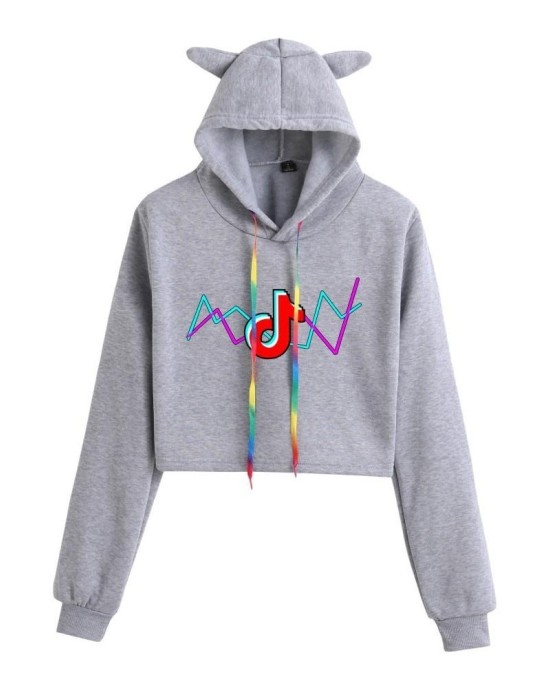 TikTok Inspired Letter Print Hoodie Women's Loose Fit Casual Streetwear