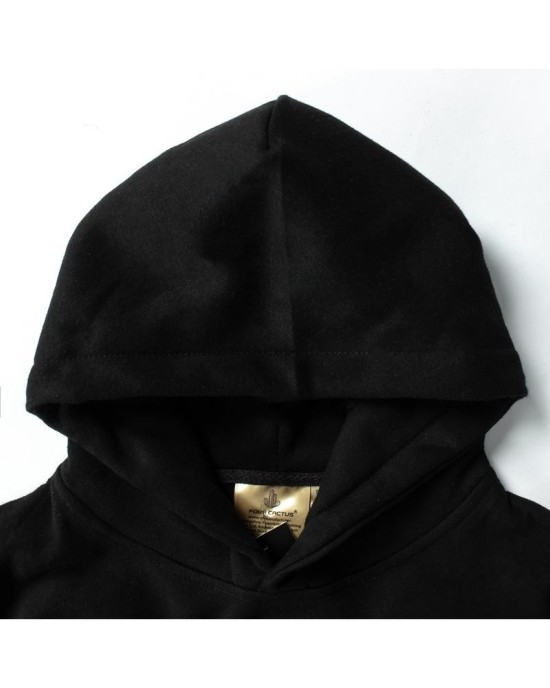 Stickman Foam Letter Hoodie - Streetwear High-Fashion Hip-Hop Unisex Couple Sweatshirt