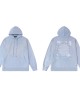 A@MI Paisley Embroidery Letter Graphic Pullover Hoodie - Unisex Oversized Sweatshirt with Drop