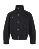 Vintage Street Style Unisex Oversized Denim Jacket with High
