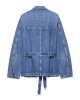 Autumn Women's Long Denim Jacket Casual Oversized Coat Streetwear